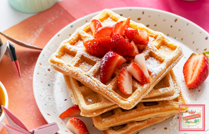 Вафли в мультипекаре фото